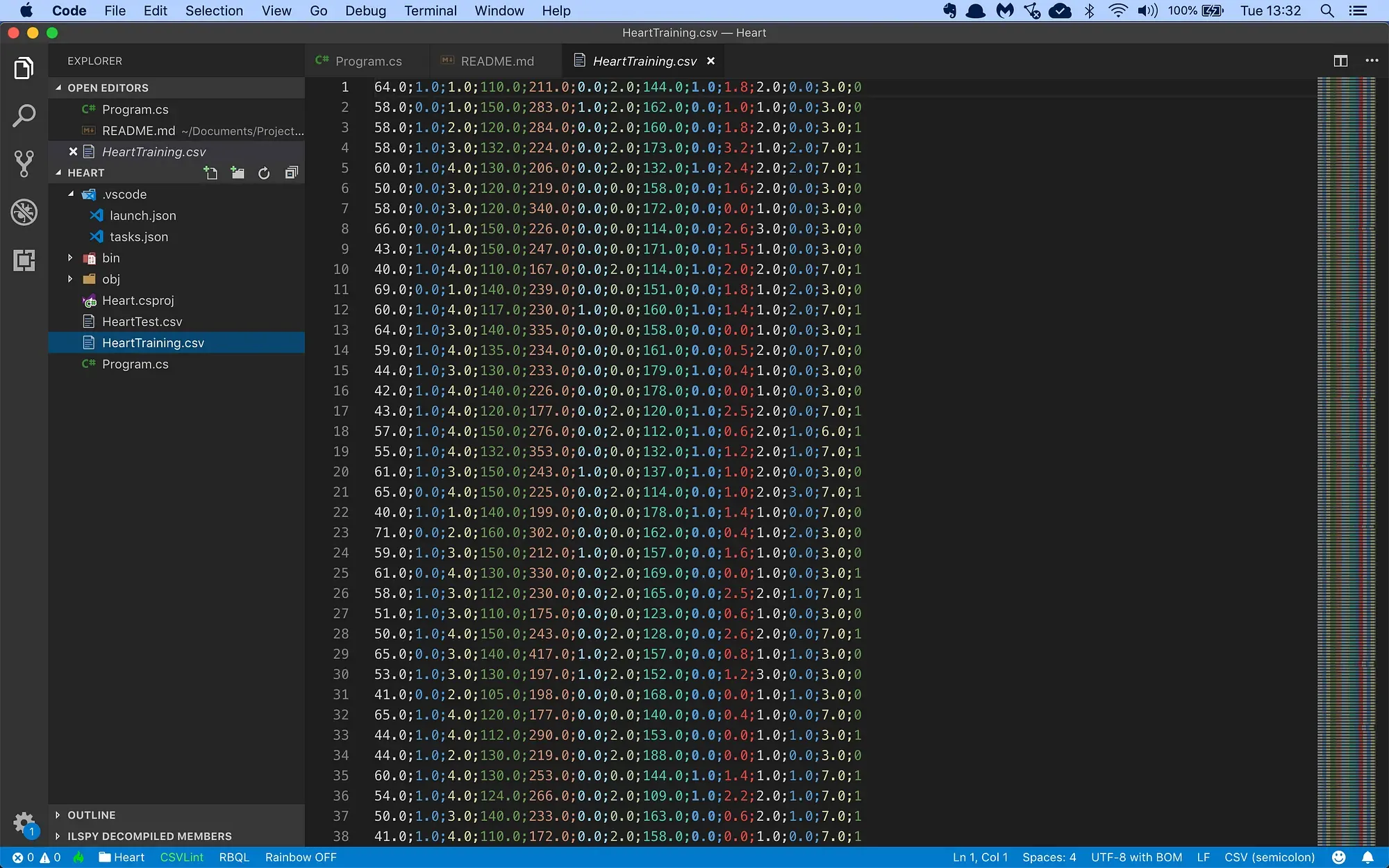 Predict Heart Disease With C# And ML.NET Machine Learning