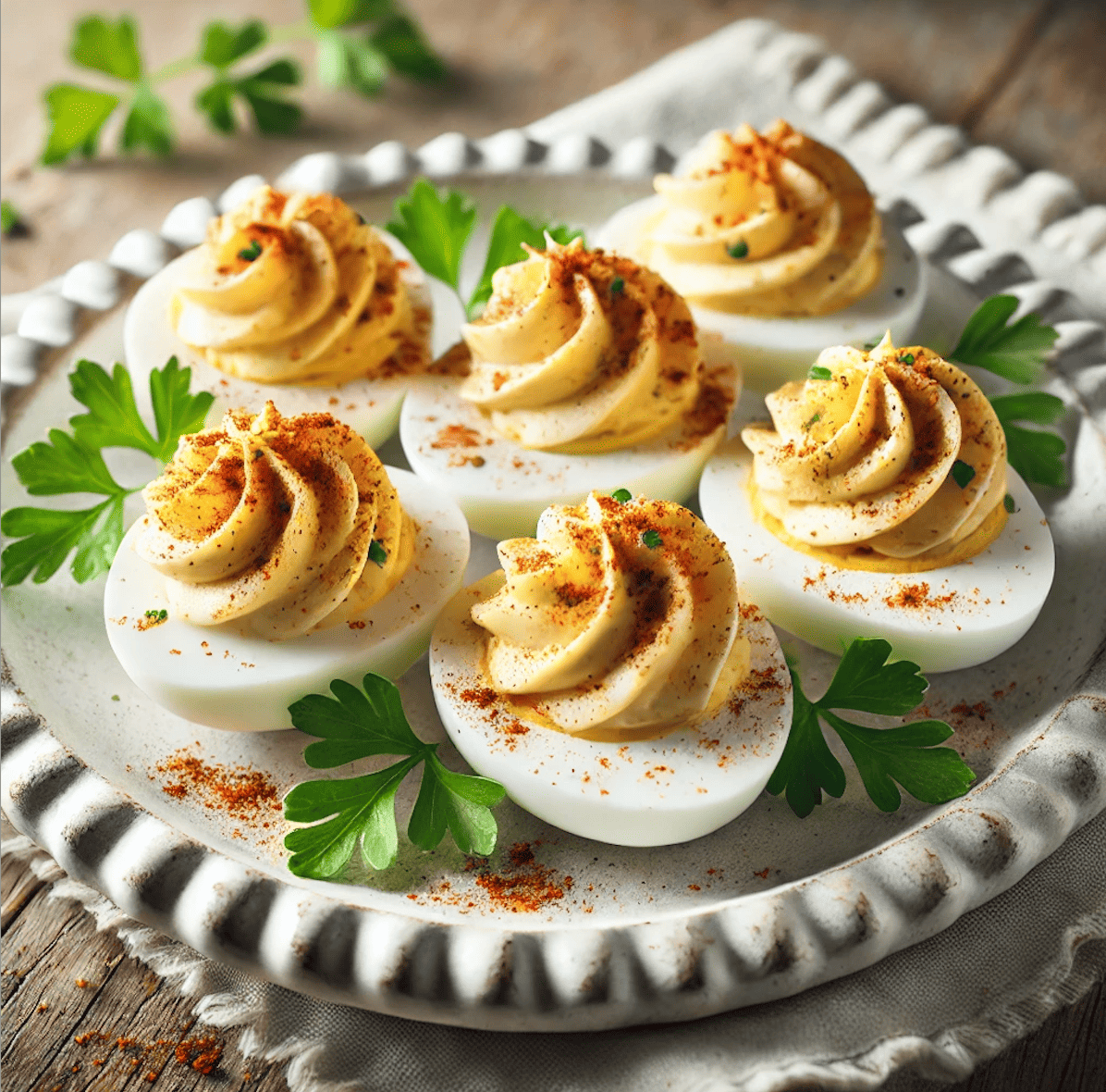 oeuf mimosa pauvre en fodmap