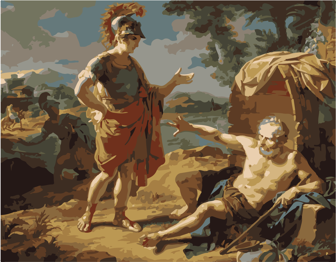 alexander and diogenes