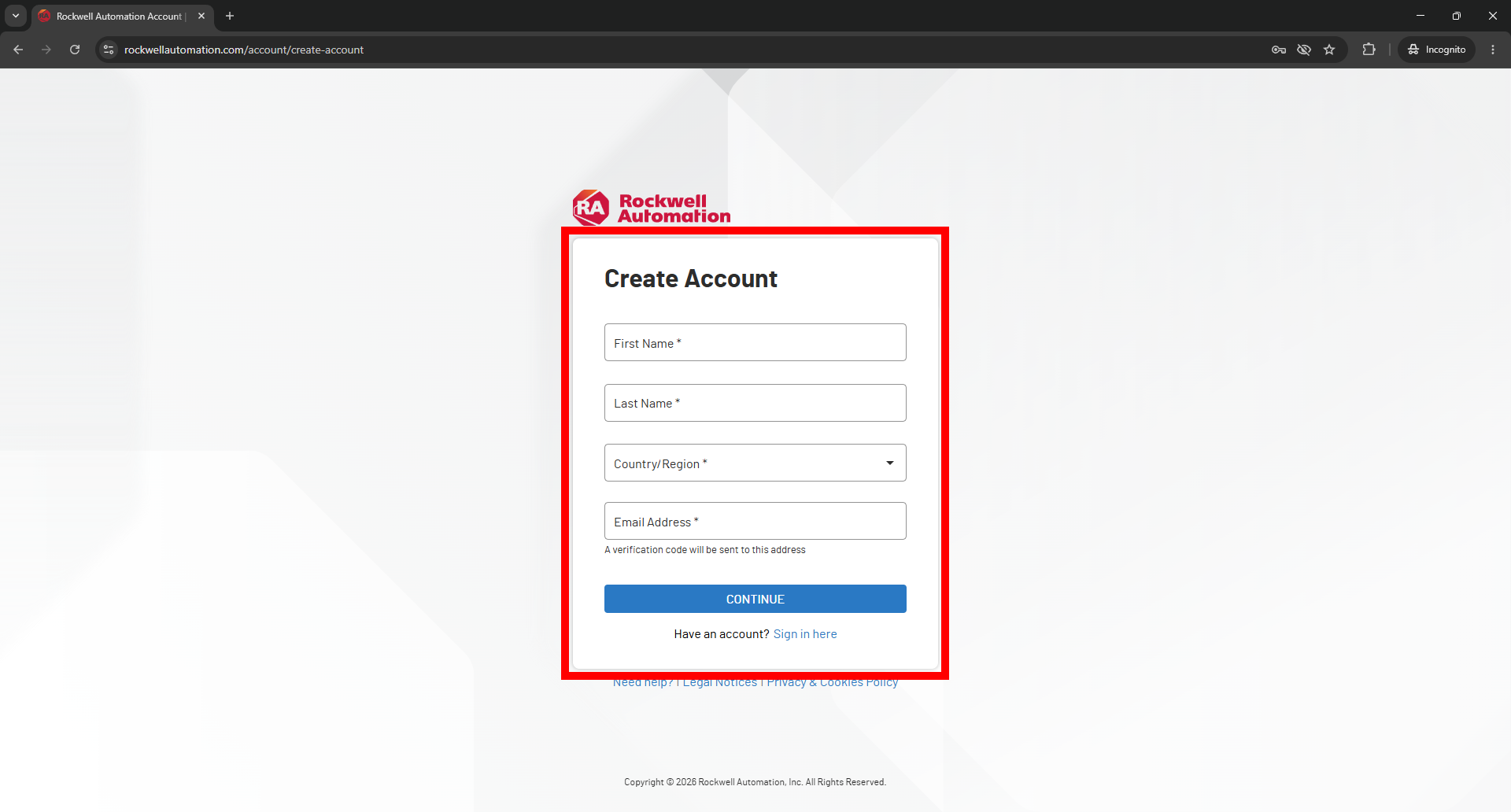 Complete Your Profile