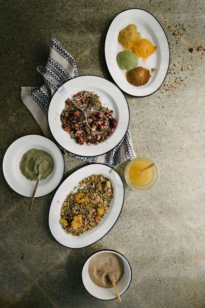 food spices with 24mm lens for food photography