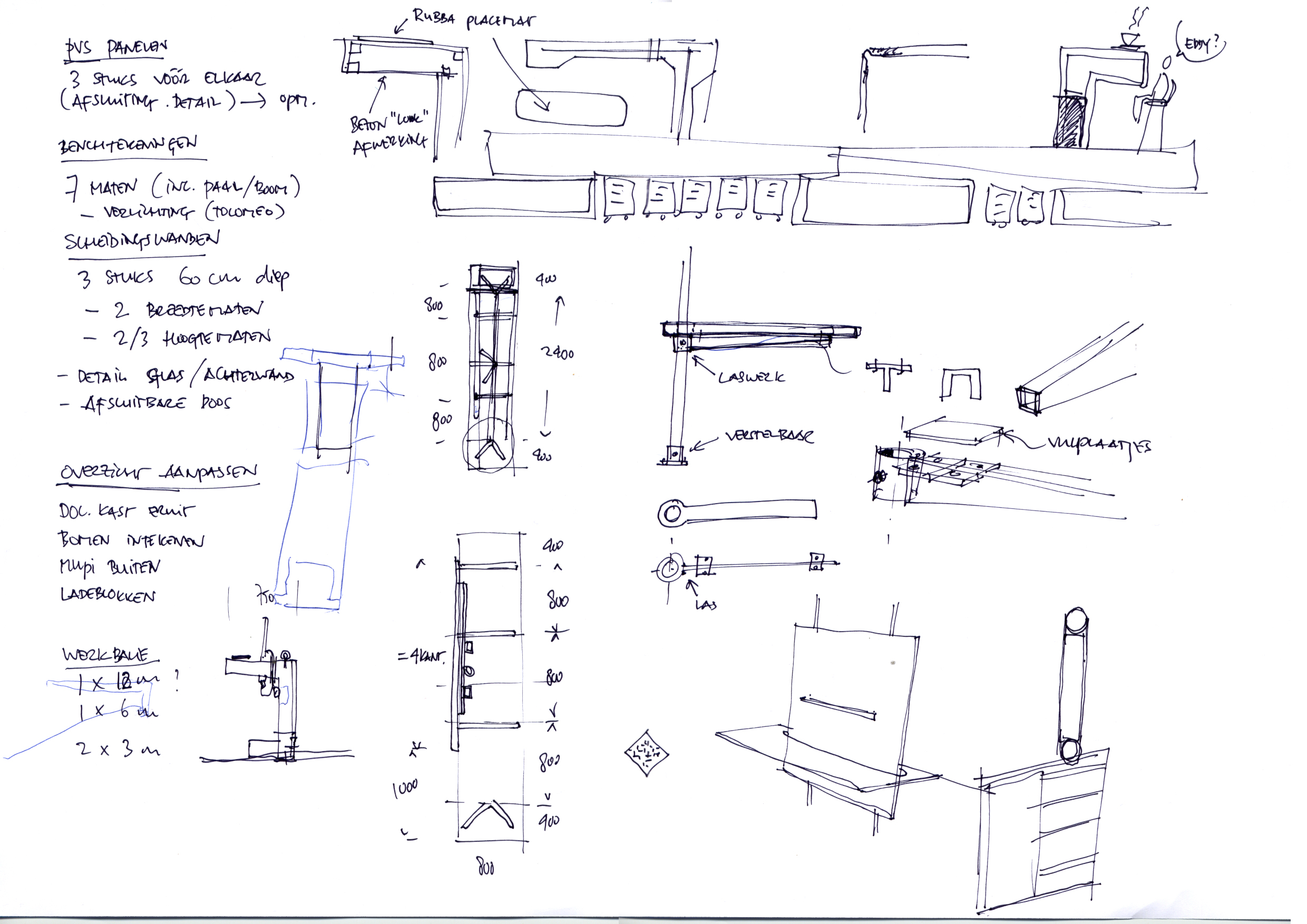 Messy design sketch 3