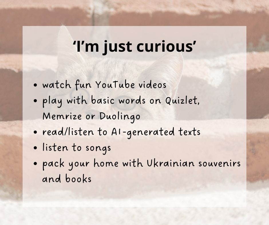 tips on how to learn Ukrainian