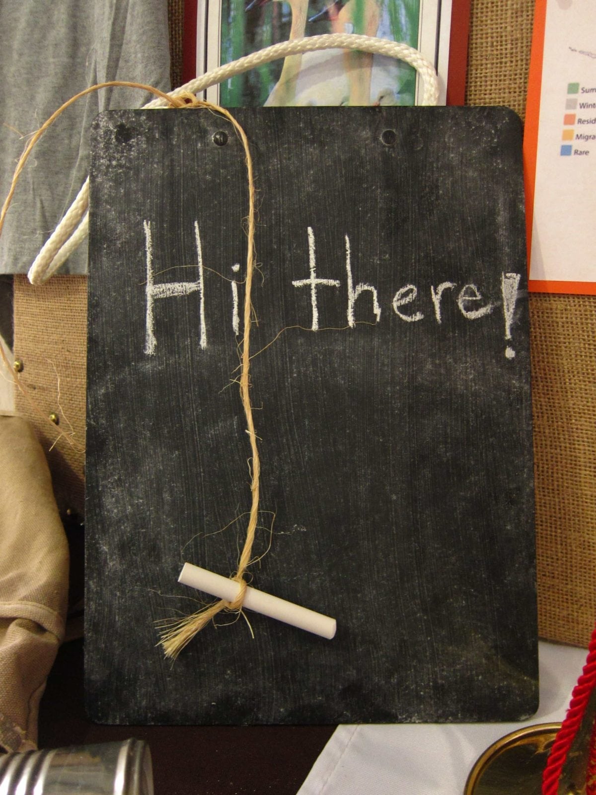 Louis's slate and chalk activity activity for teaching The Trumpet of the Swan by E.B. White - a creative teaching idea from LitWits workshops