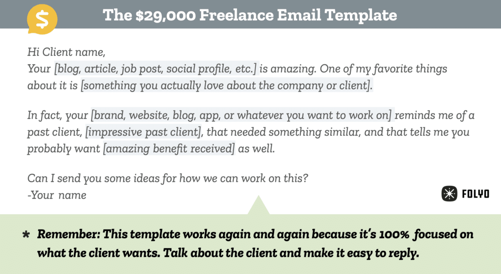 The Best Freelance Email Template for 2020