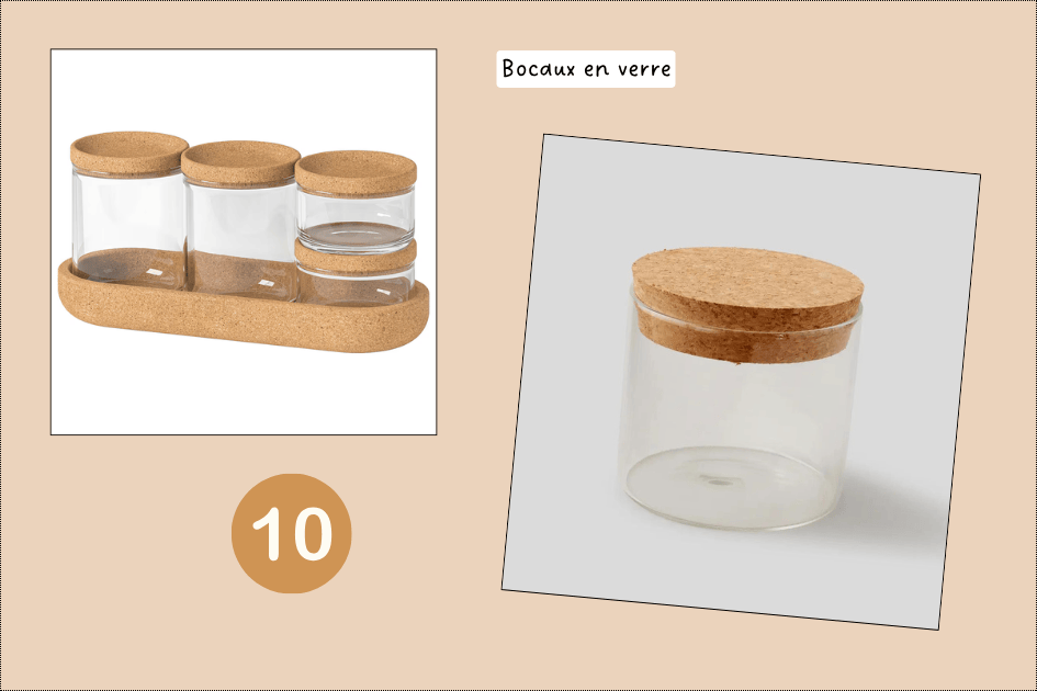 Bocaux en verre