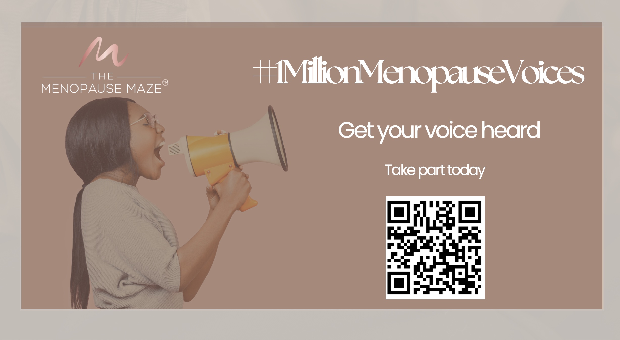 1MillionMenopause Voices Campaign from The Menopause Maze