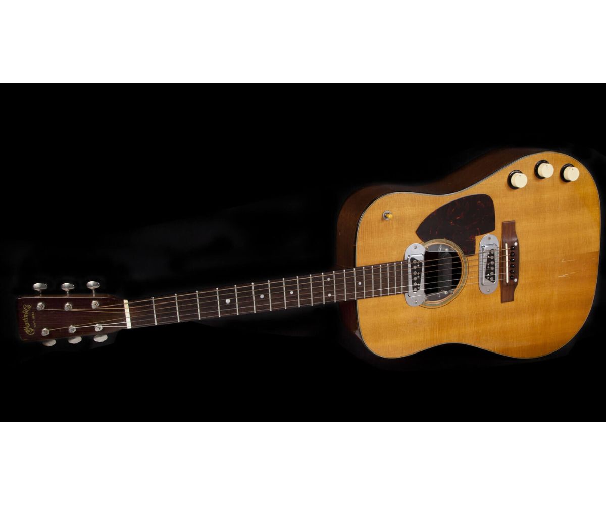 Quelles sont les guitares les plus chères au monde - La Martin D-18 E de K. Cobain