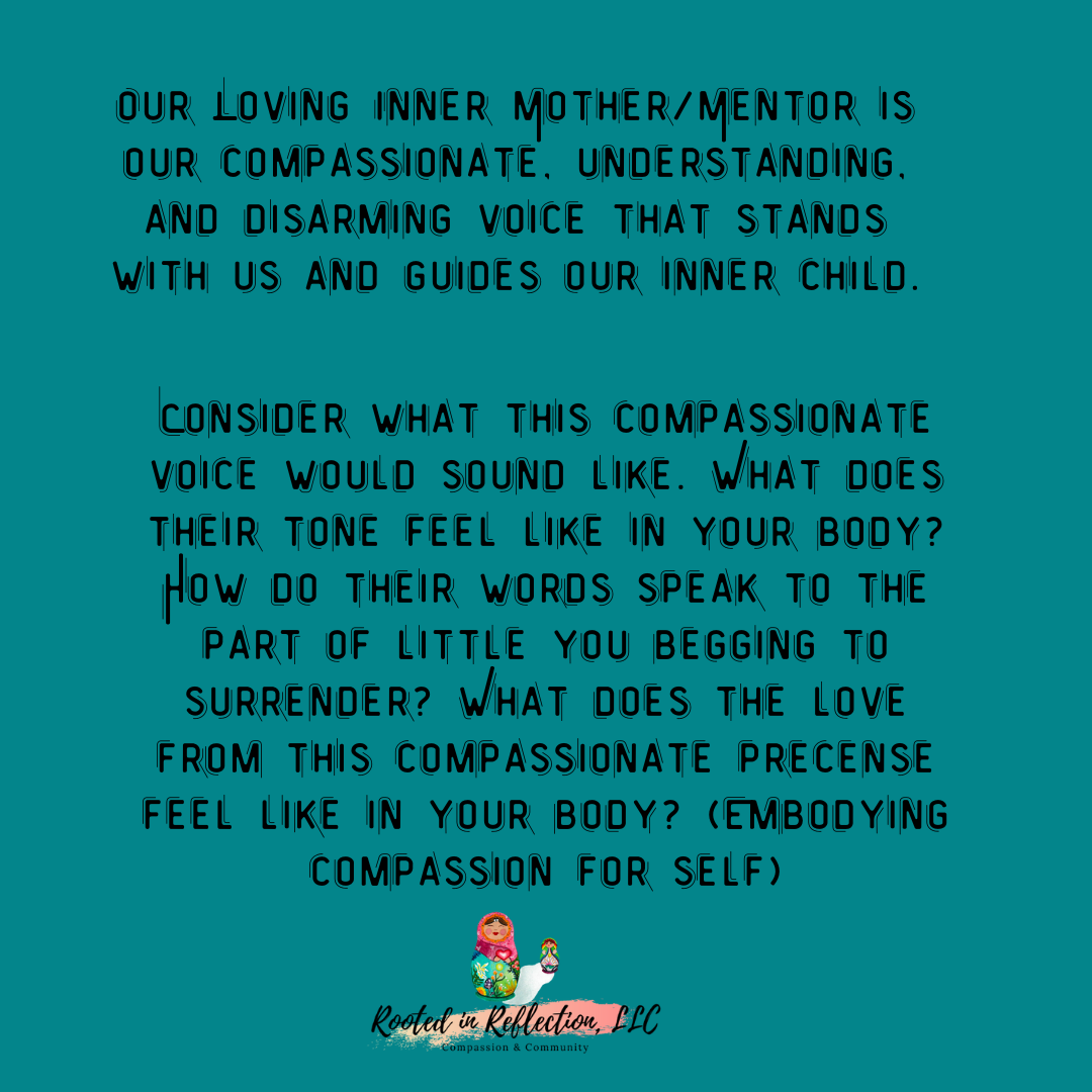 A Loving Inner Mentor. Click here for this activity