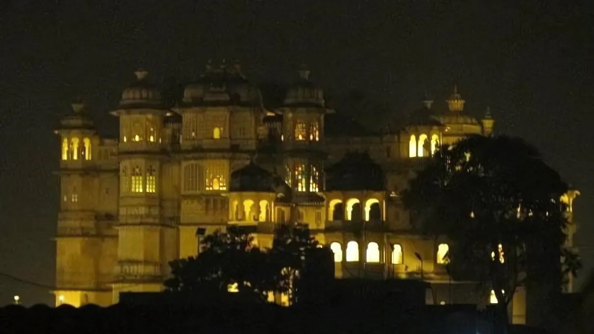 Castle Bijaipur by Night