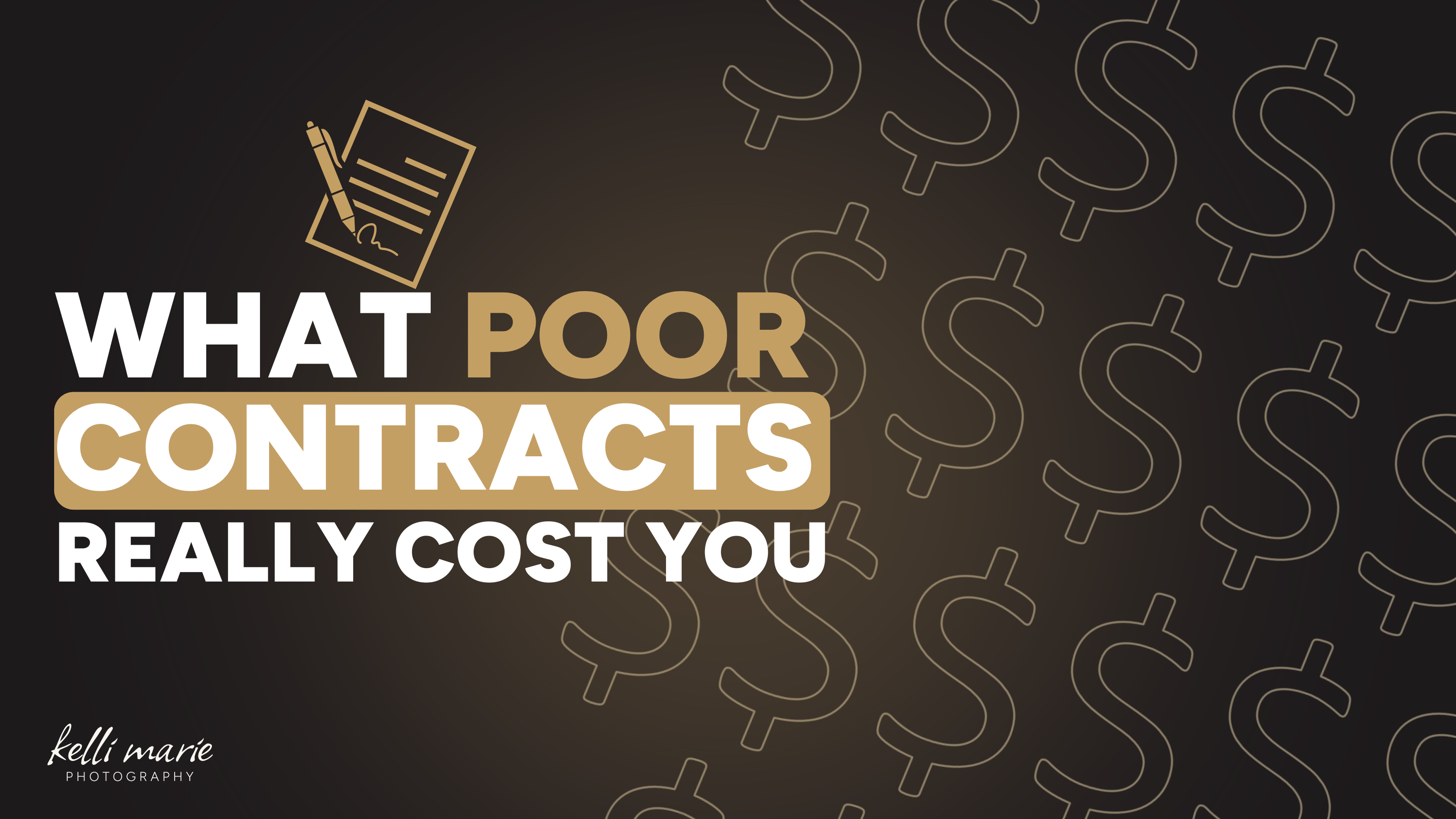 Photography business income protection