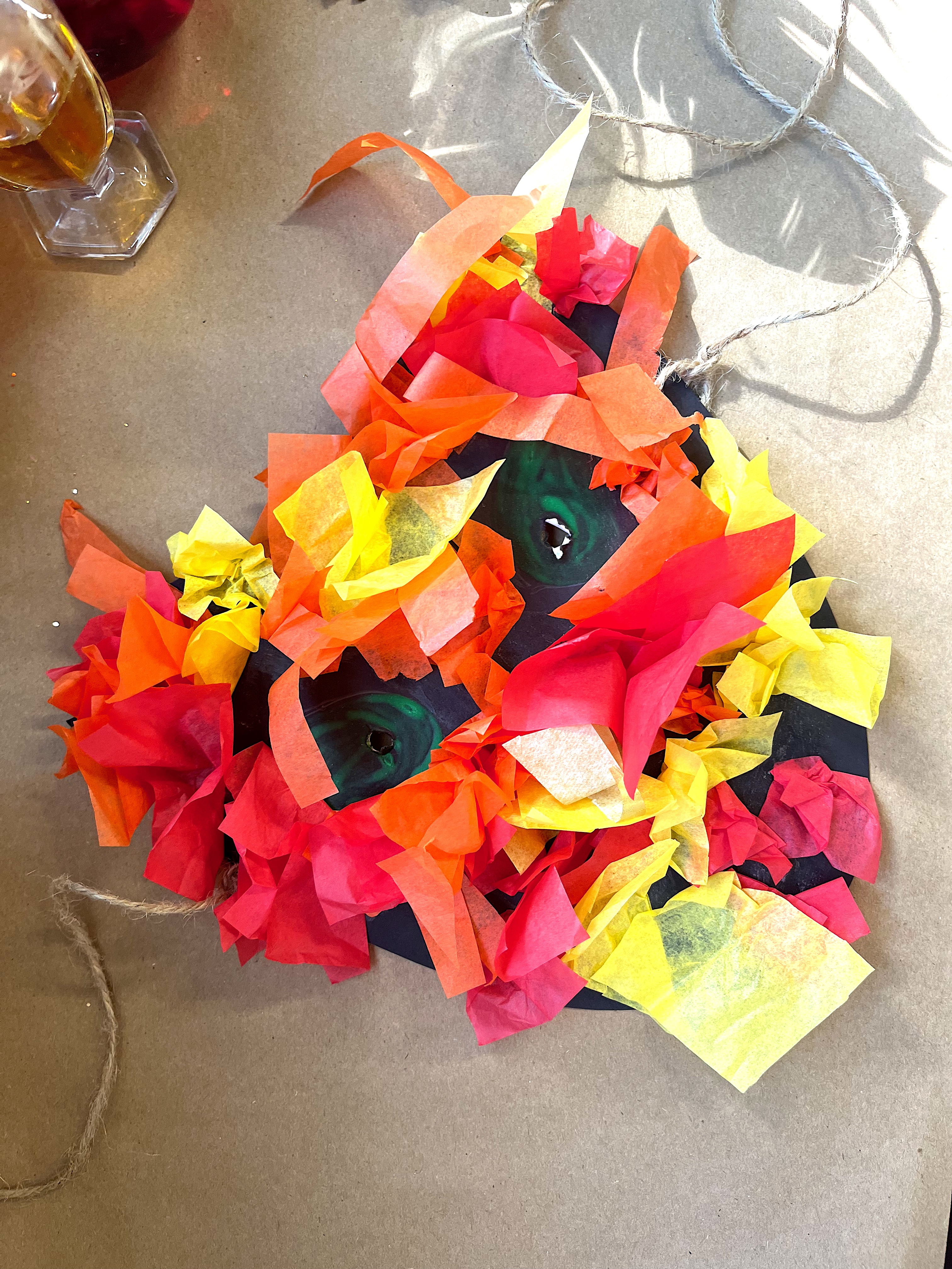 The fiery phosphorescent mask of Nicholas Kreutz, in The Trumpeter of Krakow by Eric P. Kelly - LitWits Workshops teaching activity