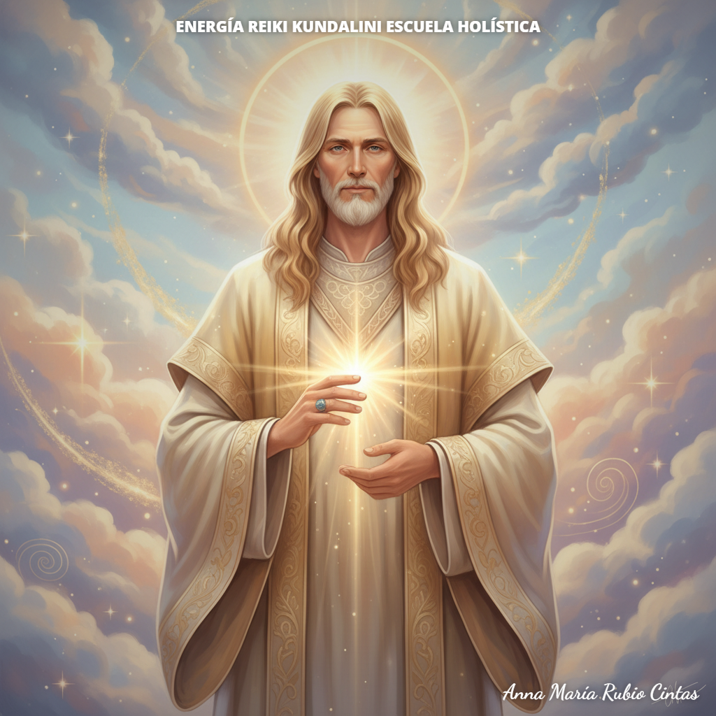 El Maestro Ascendido Lord Kuthumi, portador del rayo amarillo/dorado e instructor de nuestro planeta, La Tierra.