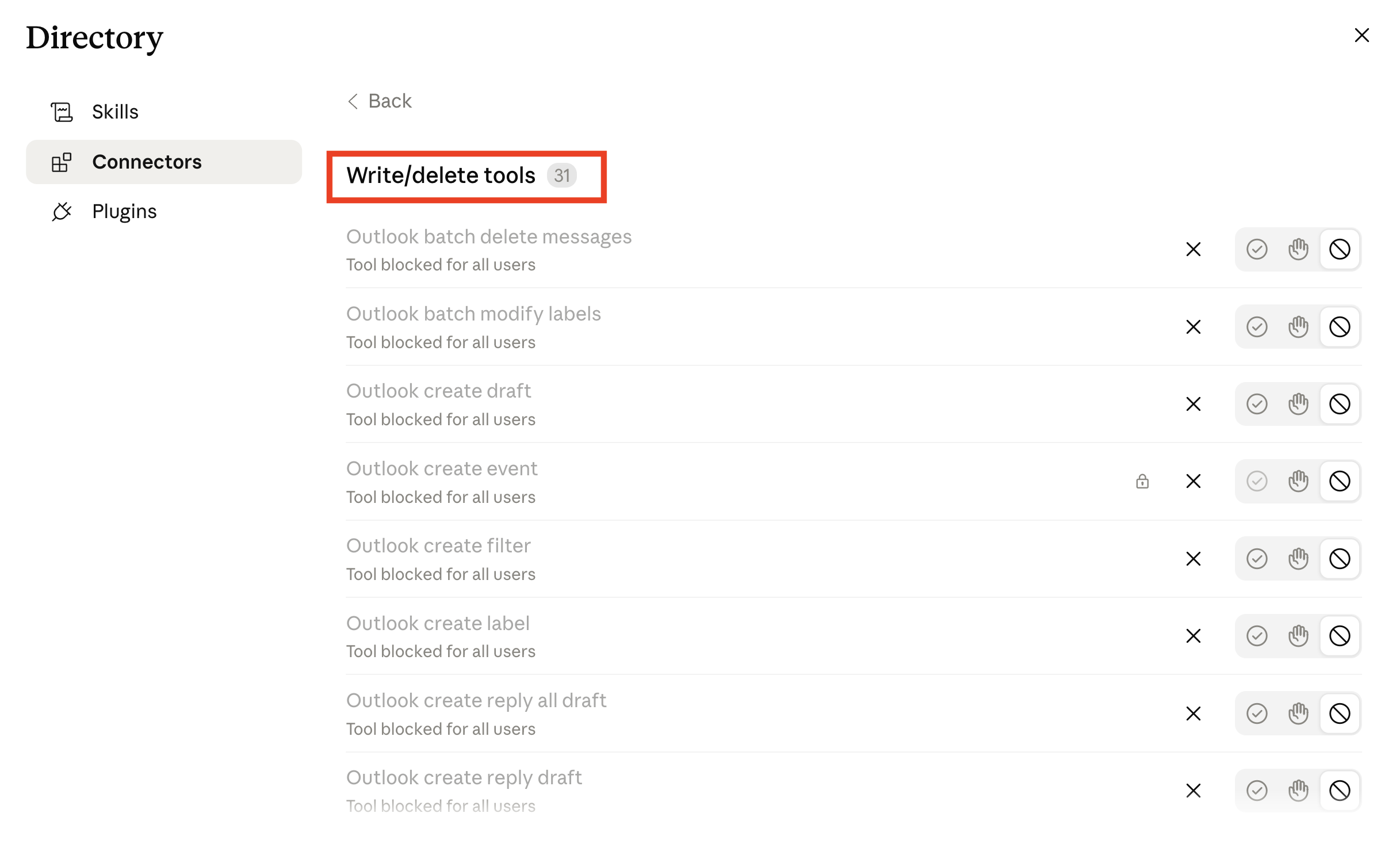 MS365 Write and Delete tools