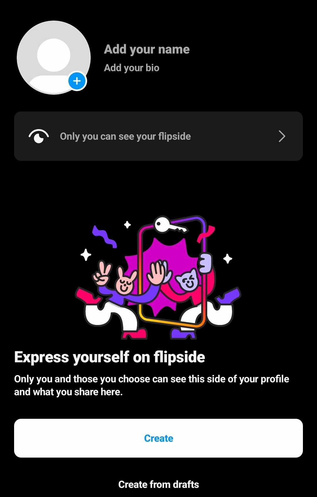 instagram flipside example