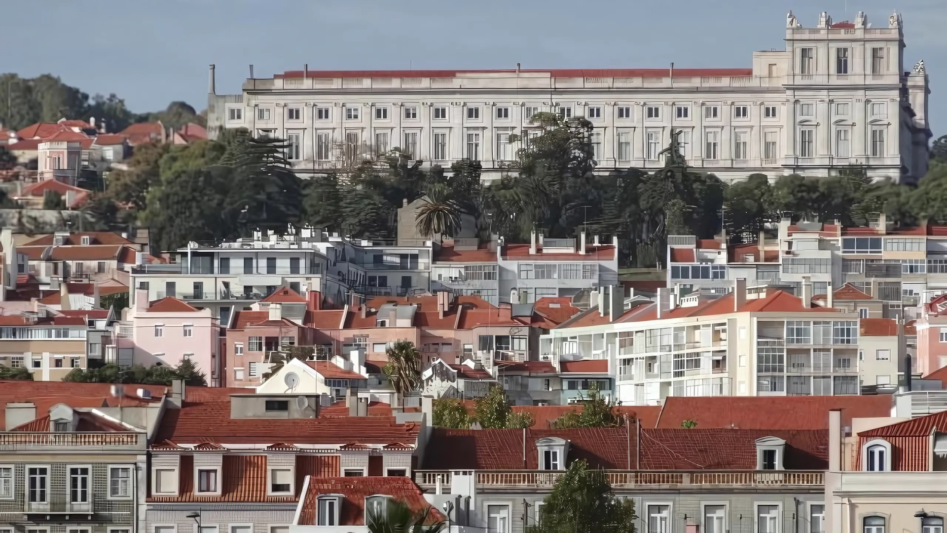 View of Lisbon from Targus River