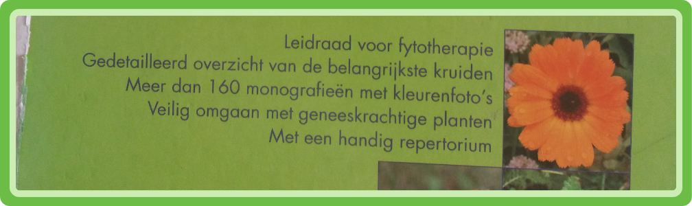 Omslag van het boek Groot handboek geneeskrachtige planten door Dr. Geert Verhelst