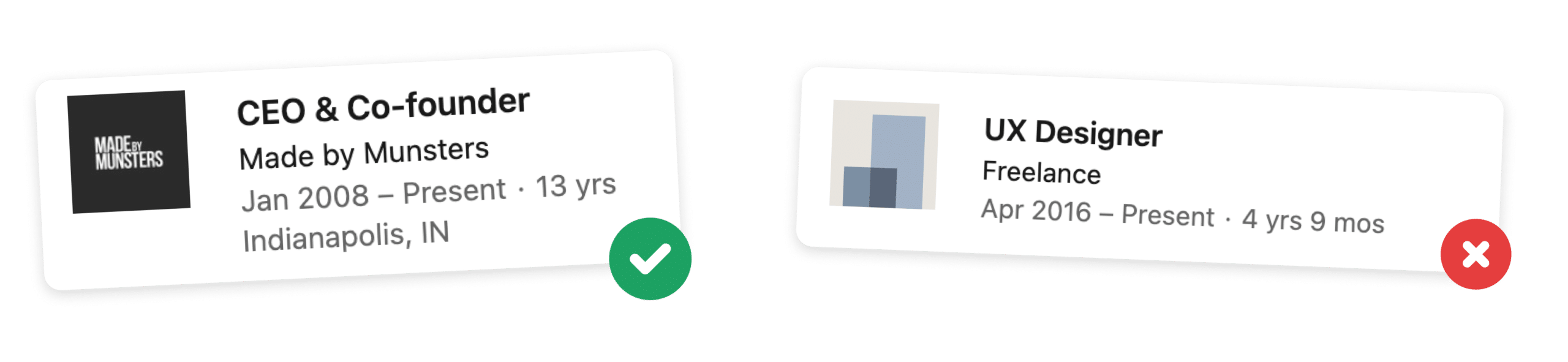 How to list freelance work on LinkedIn: create a company profile