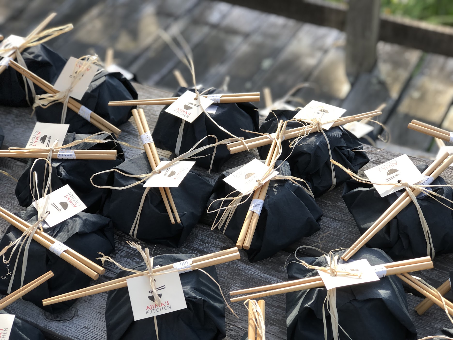 Single servings from Ajima's kitchen, for all the Tree-ears in your classroom - a creative teaching idea from LitWits Workshops