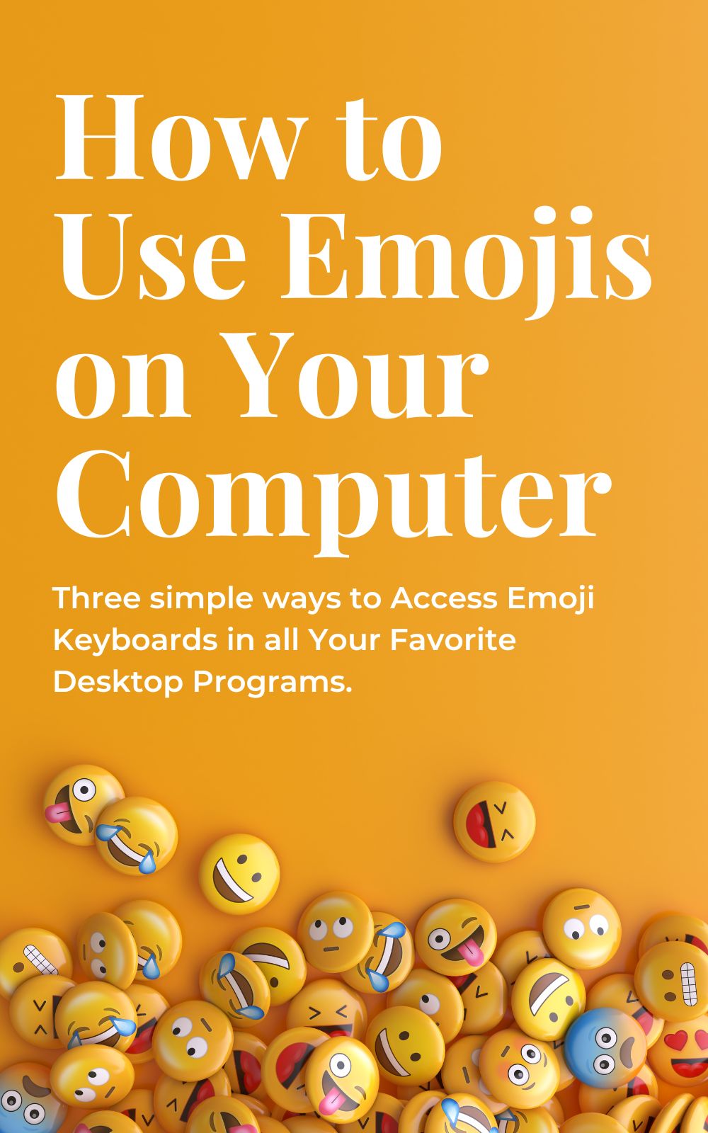 How to Use Emojis on Your Computer - Thyme is Honey
