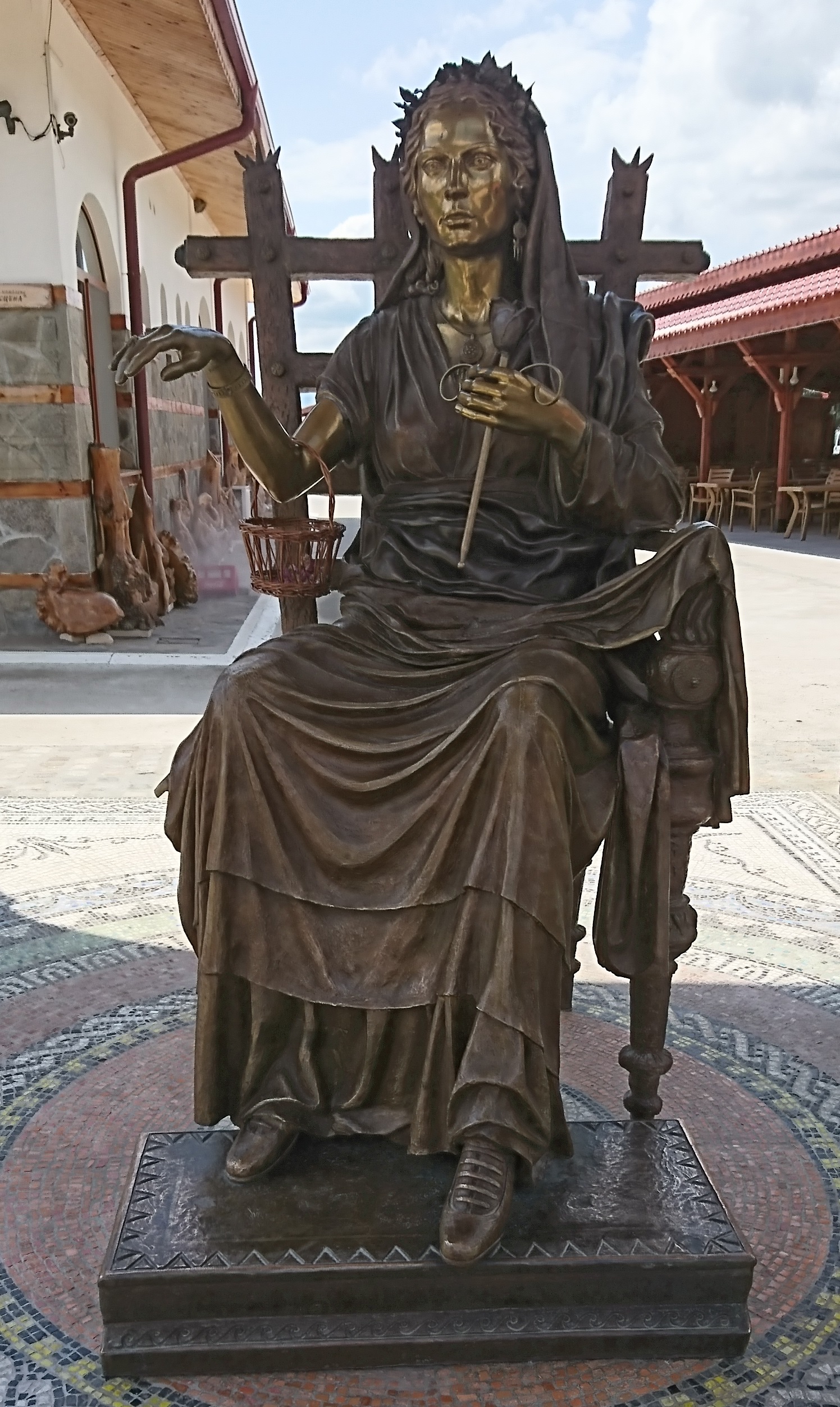 Bulgaria | Entrance to Damascena Ethnographic complex Skobelevo
