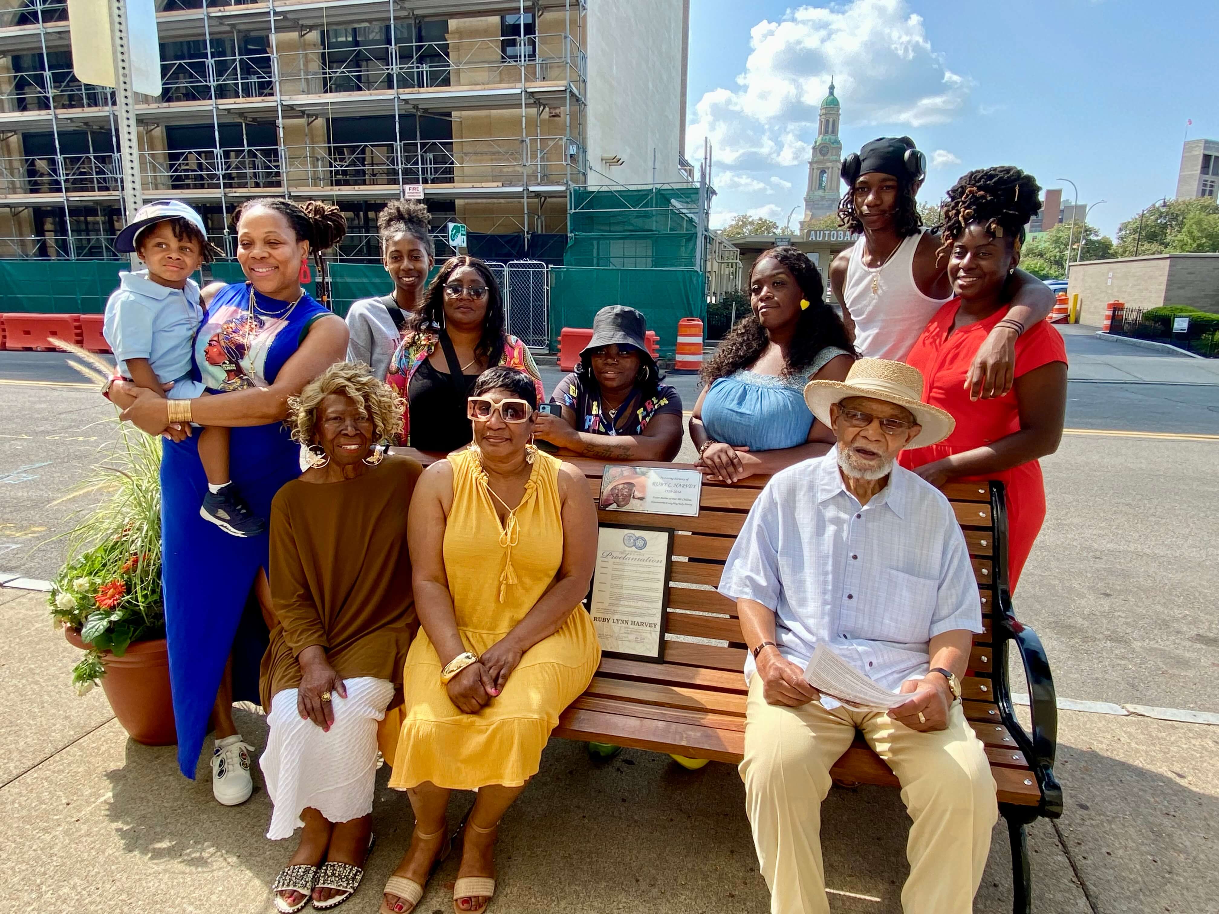 Ruby Harvey Commemorative Bench