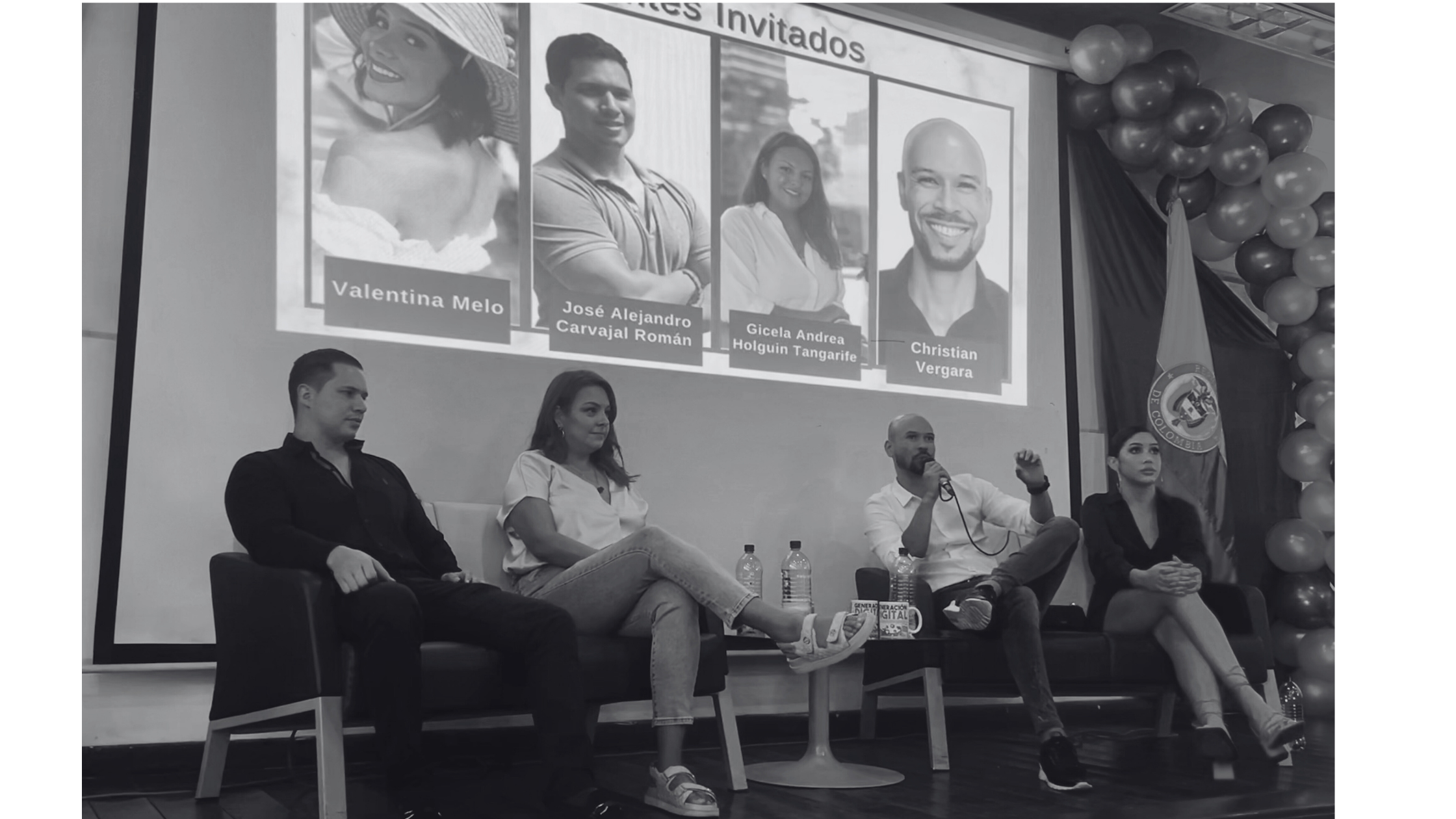 Gicela Speaking at university conference