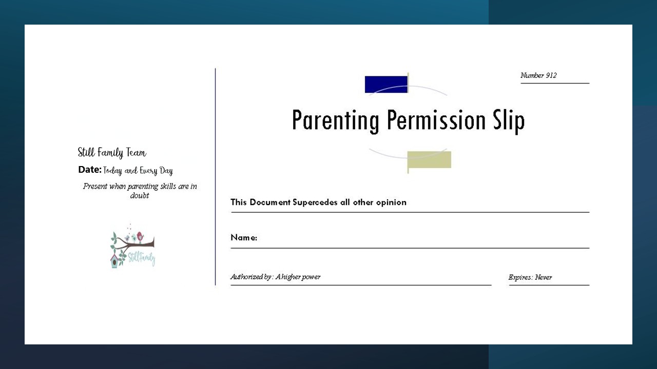 Parent Permission Slip
