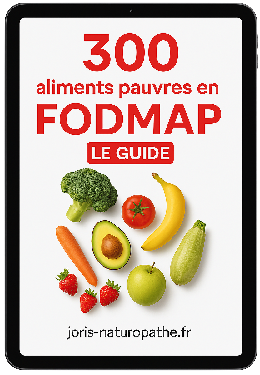 300 aliments pauvres en FODMAP