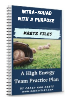 Baseball intra-squad with a purpose