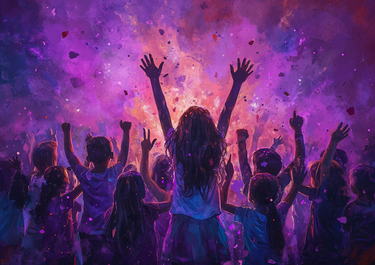 kids dance party, a great idea for babysitters.