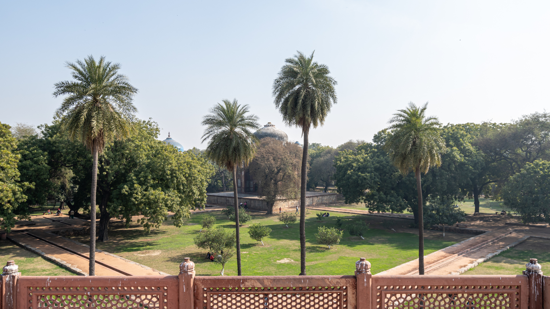 Humayun's Tomb Garden - Old Delhi 