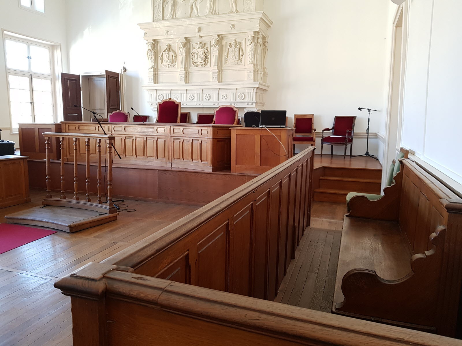 Audience au Tribunal Judiciaire