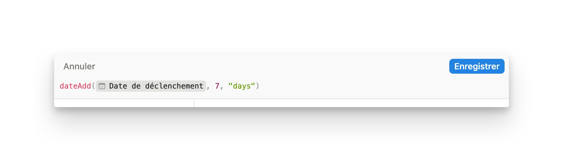 formule des tâches réccurentes sur Notion