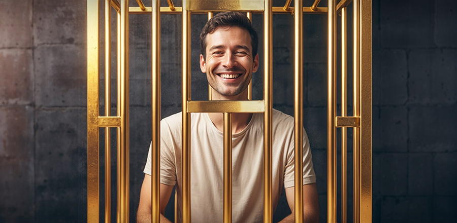 Les bénéfices secondaire de notre prison en or