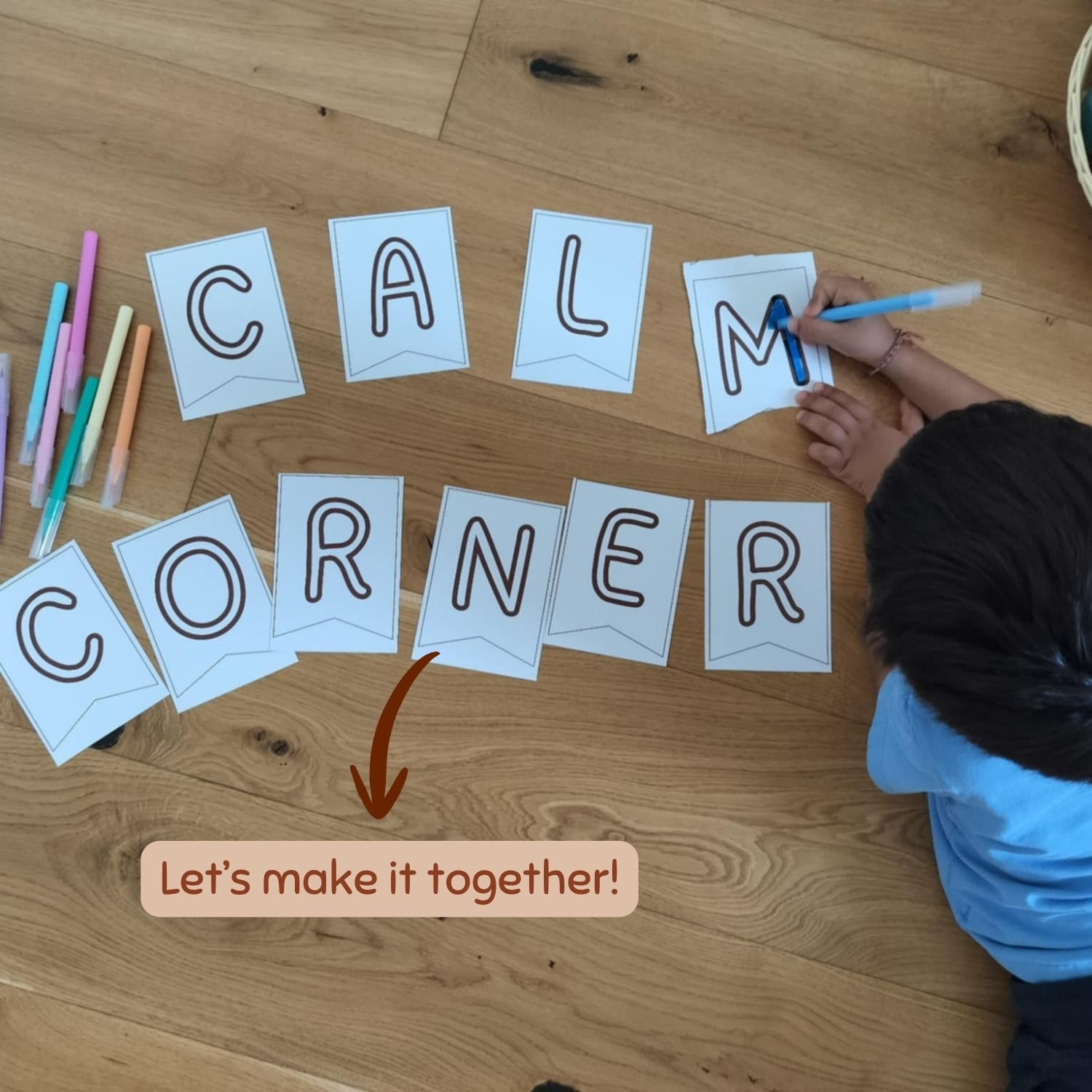 calm corner decoration