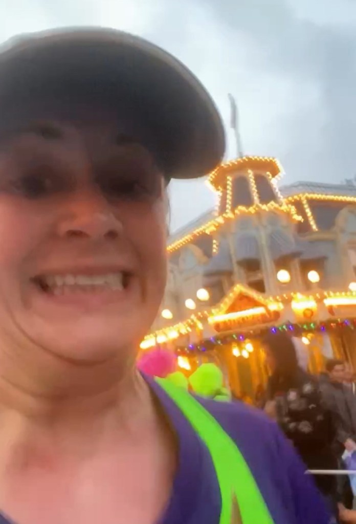 main street soaking wet