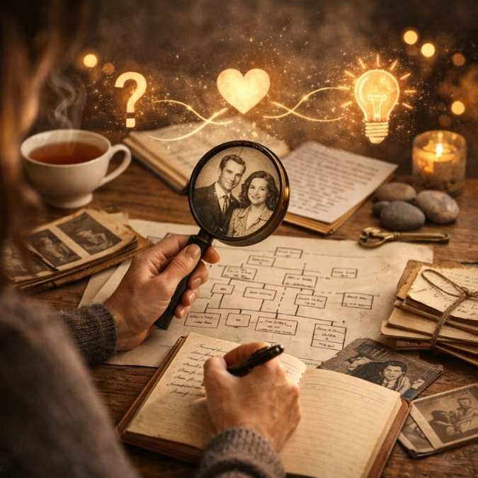 Donner du sens à une recherche transgénérationnelle en reliant les informations familiales, les ressentis et la compréhension de sa lignée