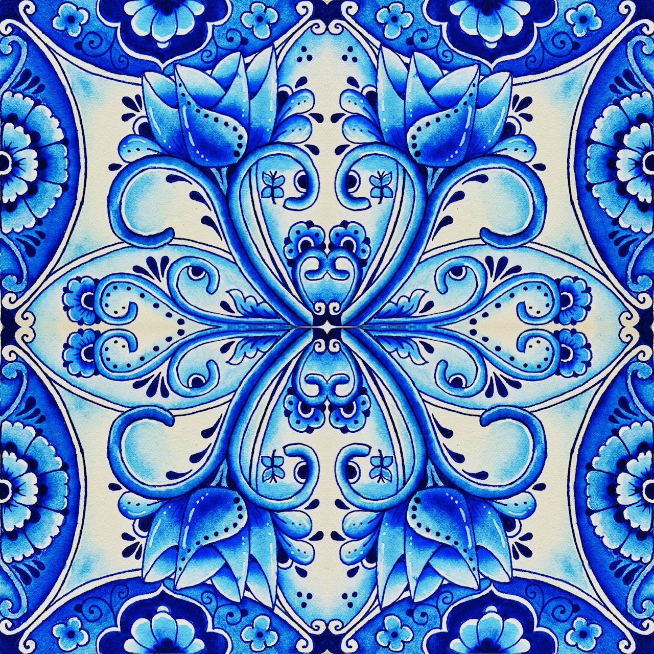 Delft Blue Blooms - Video