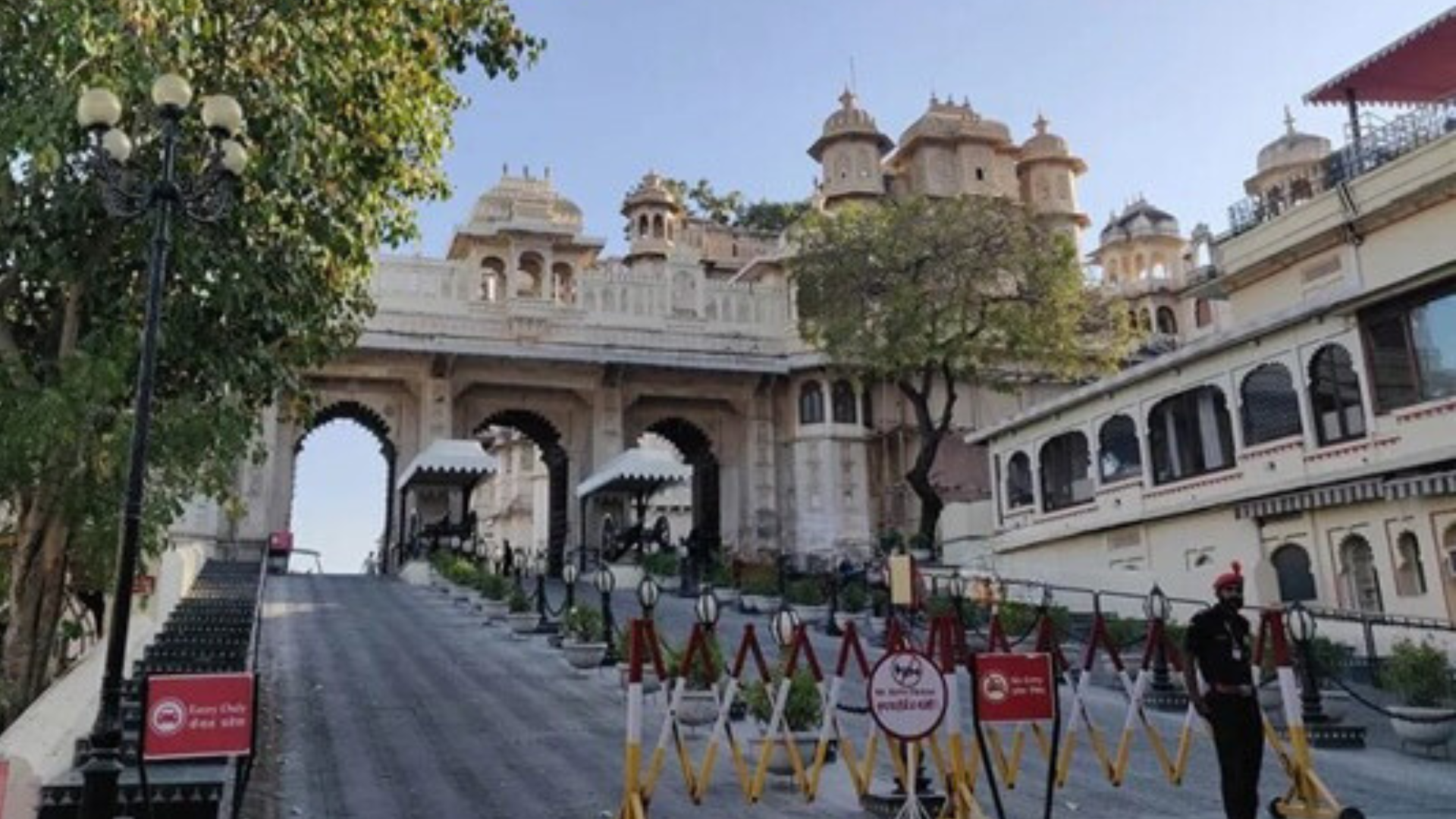 Gates of the City Palace Udaipur, Rajasthan 