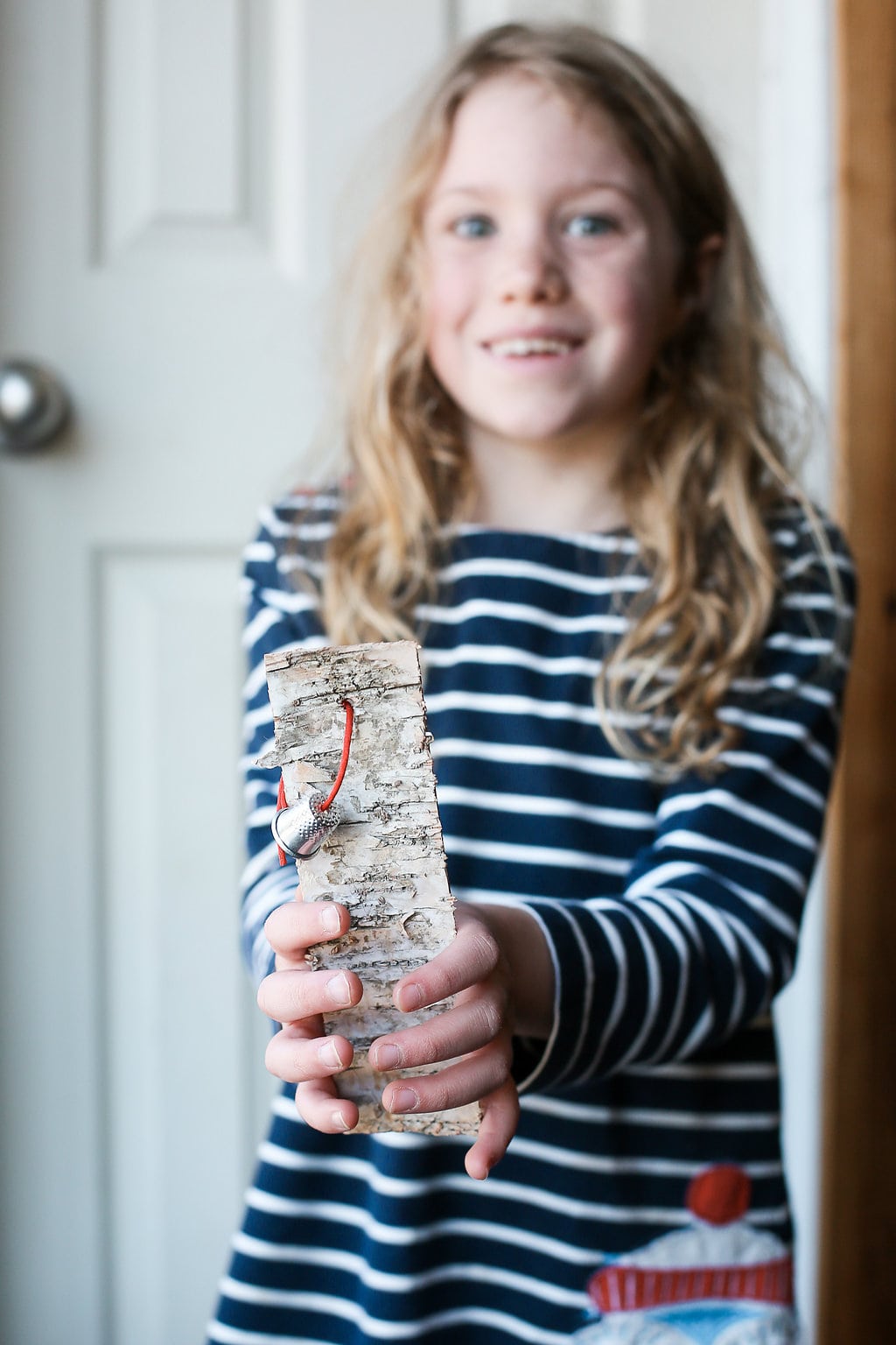 "Eurojibwa Barkmark" - birchbark bookmark activity for teaching THE BIRCHBARK HOUSE by Louise Erdrich - by LitWits Workshops