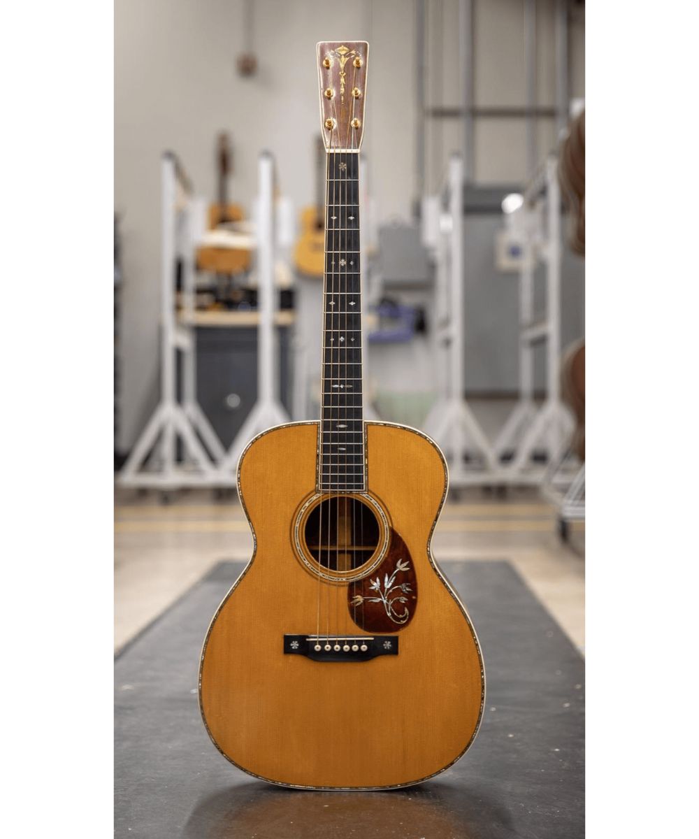 Quelles sont les guitares les plus chères au monde - La Martin OM-45 Deluxe