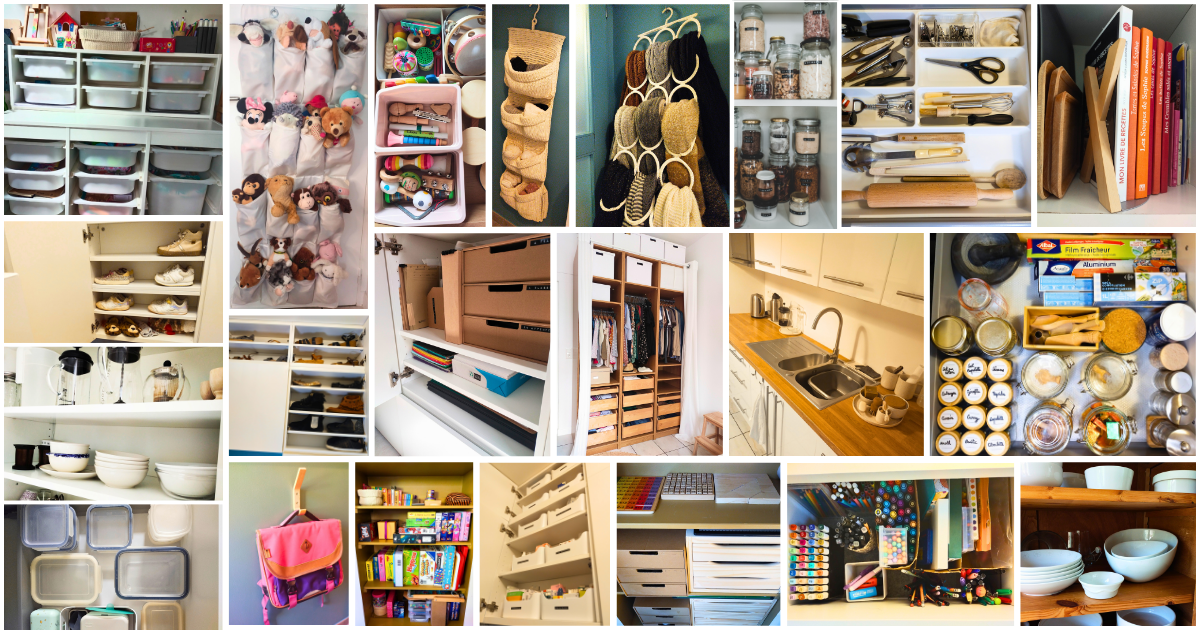 Patchwork de rangements