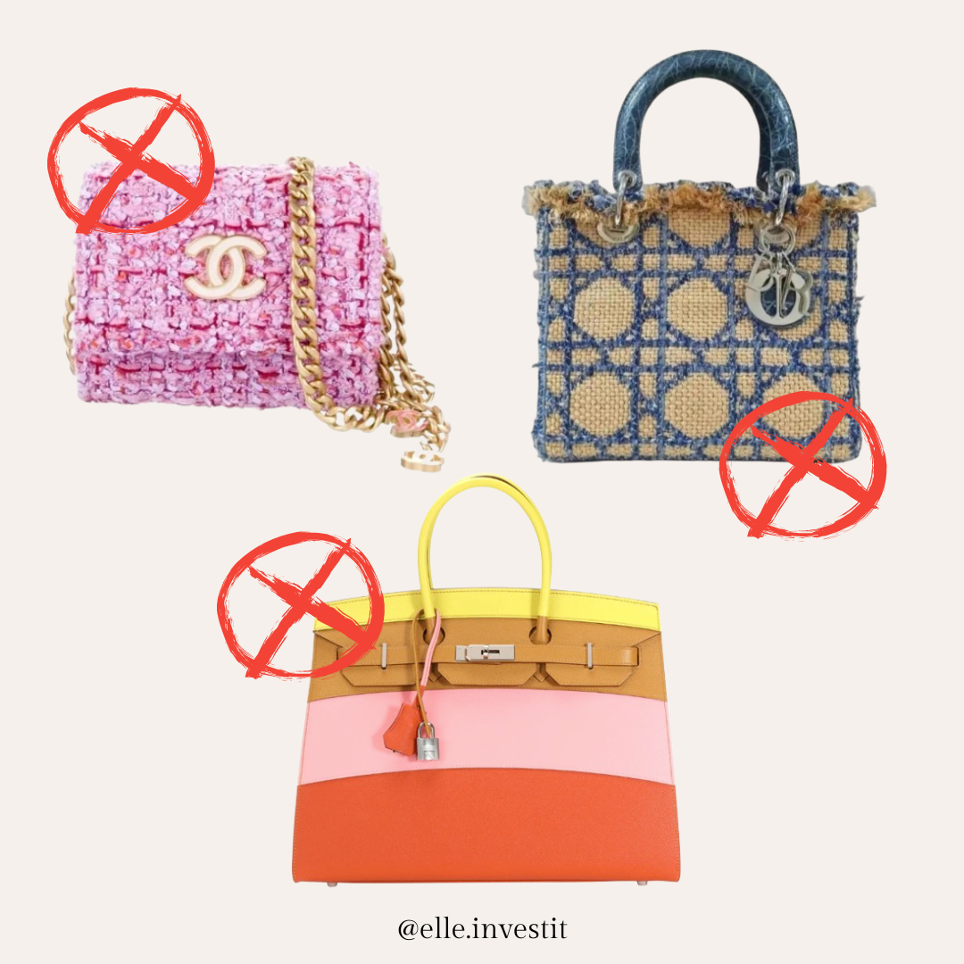 Les pires sacs pour investir