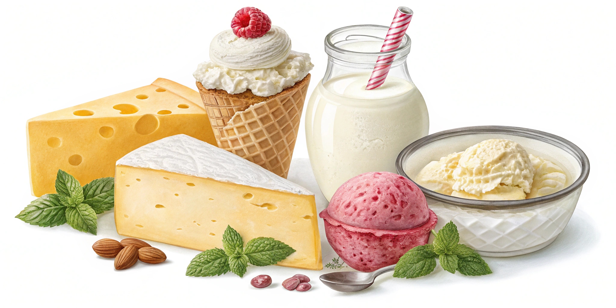 produit laitier sans fodmap