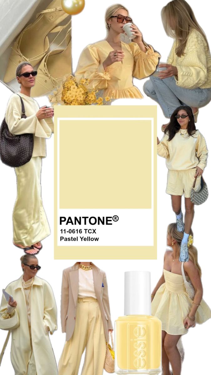 Pastel Yellow Source: Pinterest