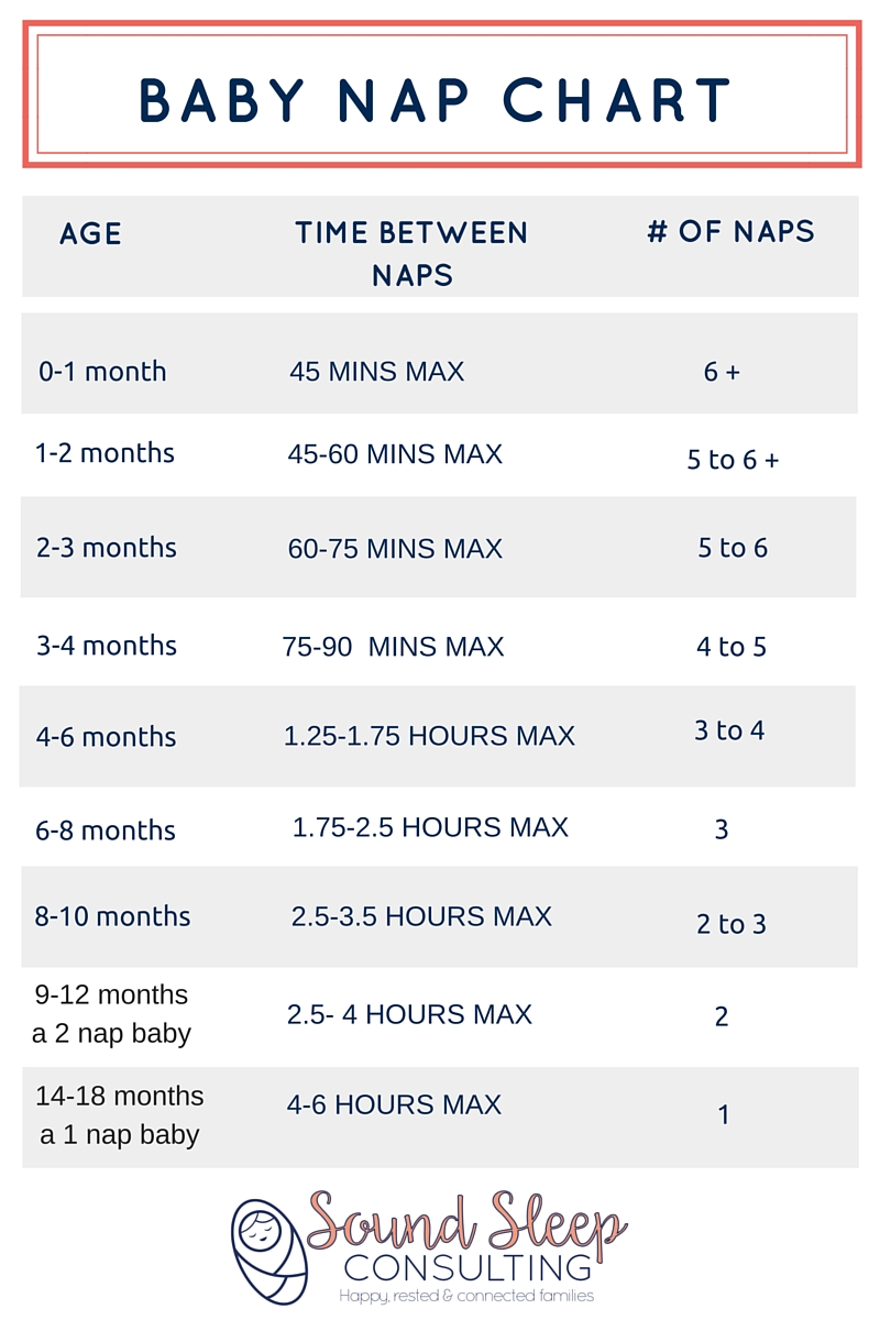 baby nap chart