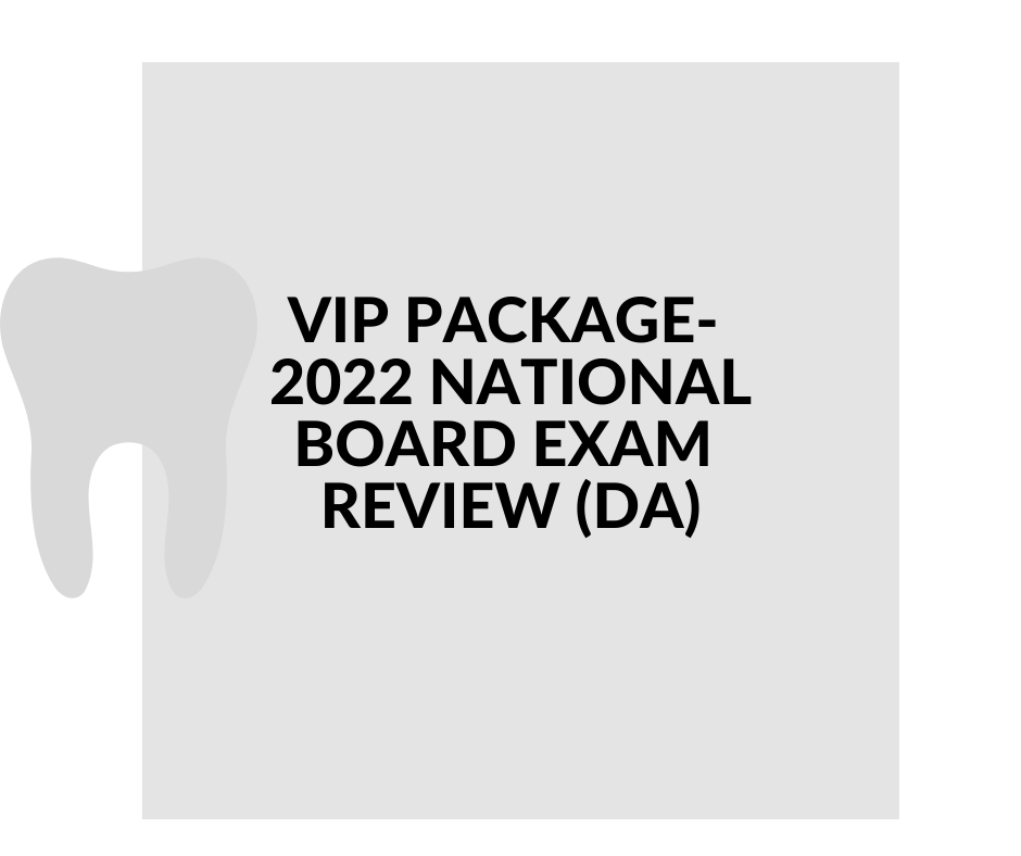 Dental Assisting National Board Exam Prep (AMERICAN)