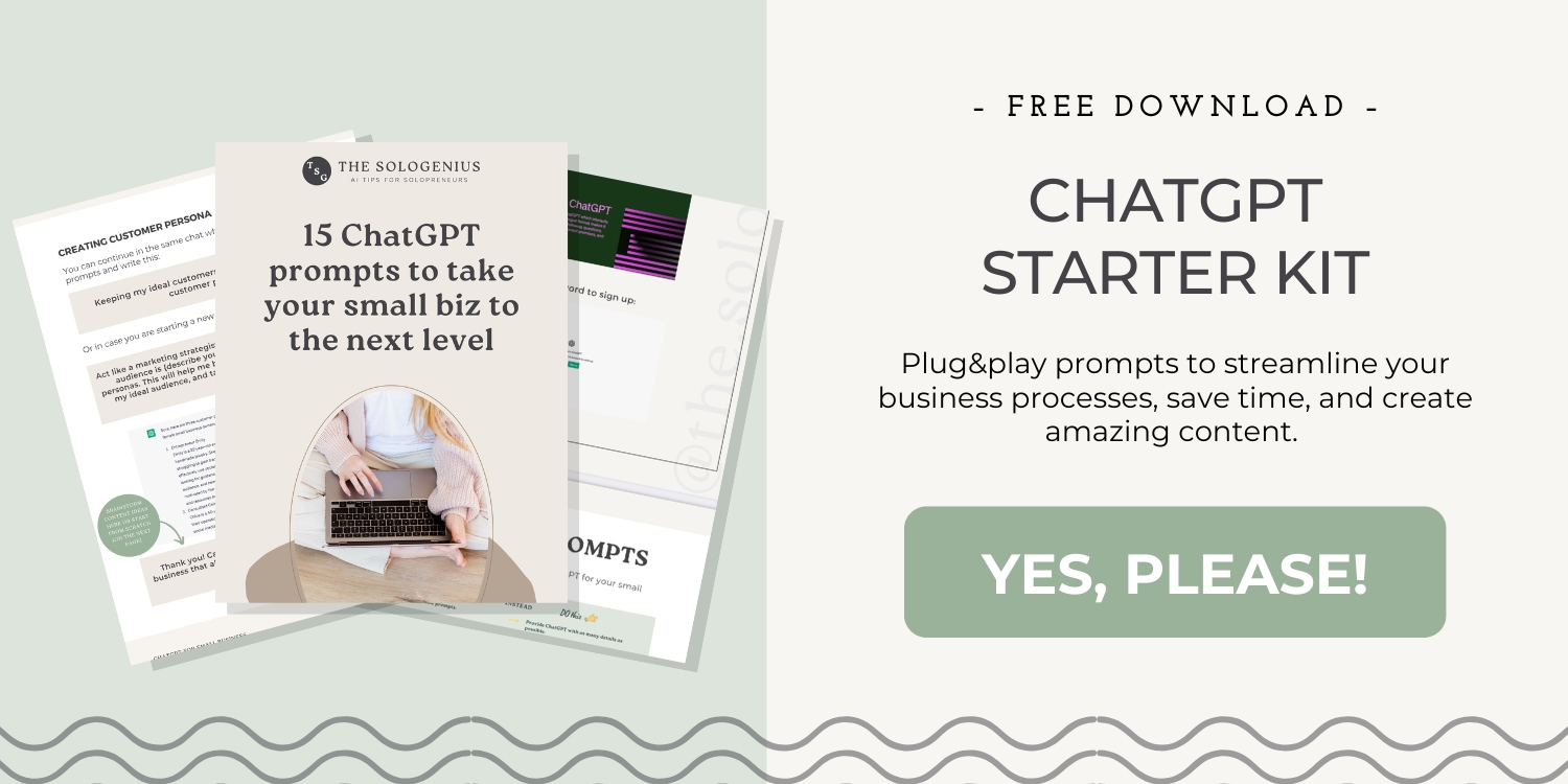 Get 15 ChatGPT prompt for small business owners