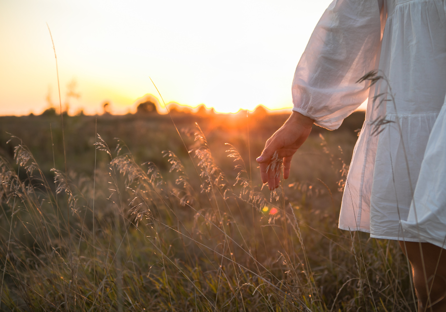 Symbolic image of transition and grounded change — representing choosing yourself.